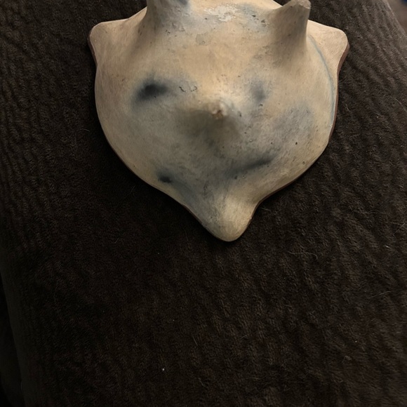 Small pottery dish with bird design - Picture 3 of 4